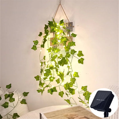 Outdoor Solar String Lights Warm White Garden Decor