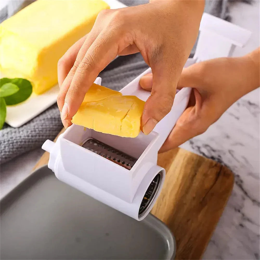 Easy Handle Cheese Grater with Drum