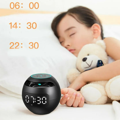 Smart LED Wake Up Clock Radio