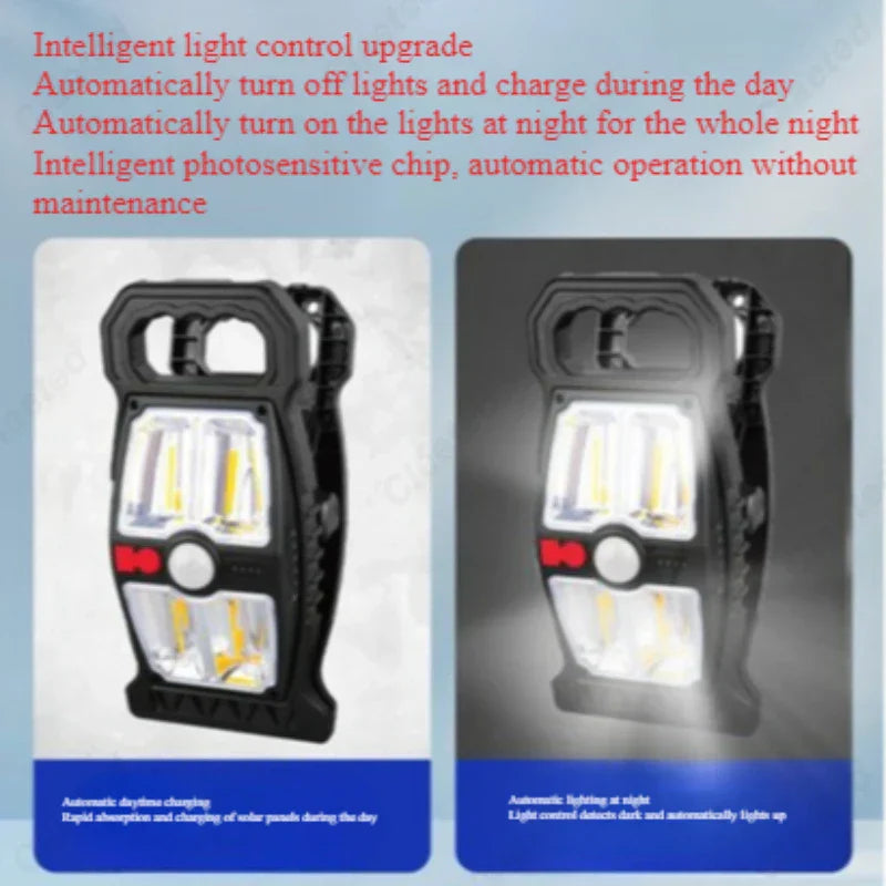 Eco Friendly Rechargeable Outdoor LED Lamp