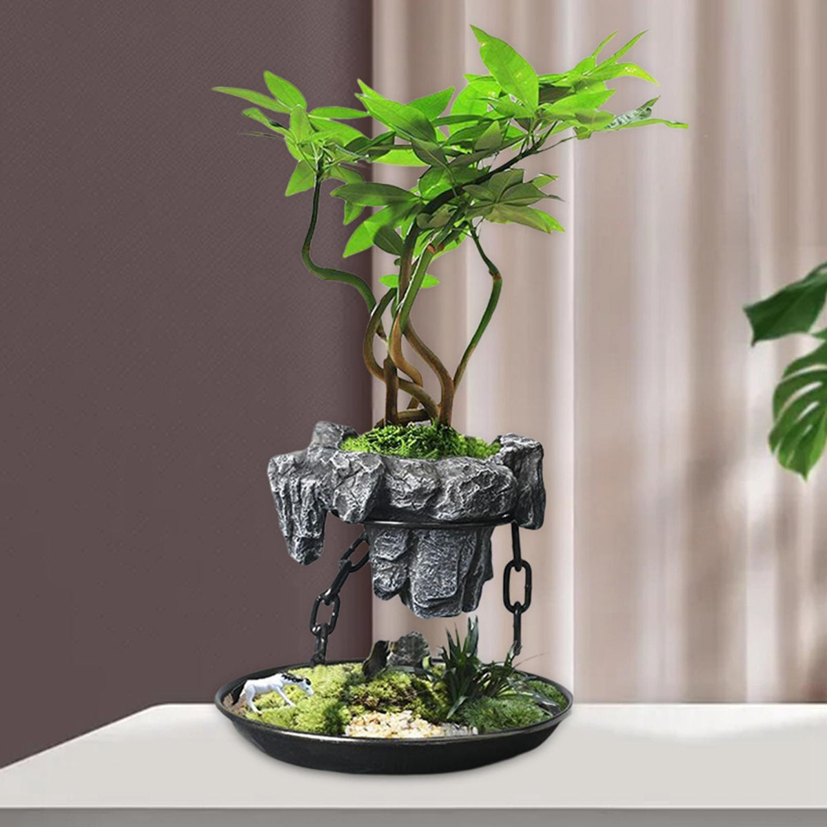 Floating Modern Indoor Planter Pot