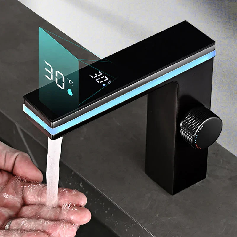 Smart LED Faucet with Touch Temperature Control