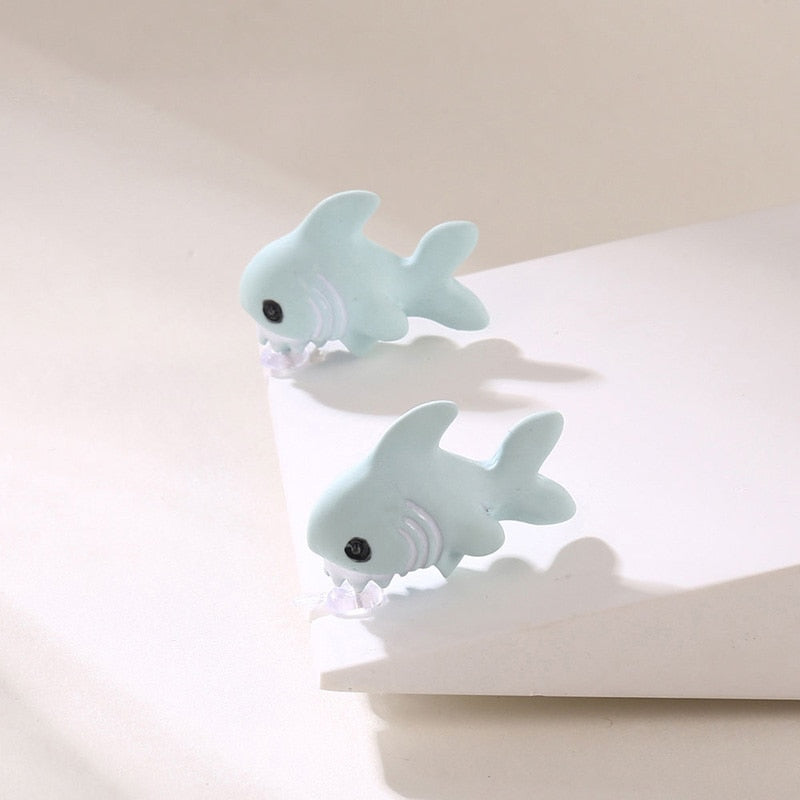 Fun Animal Face Cartoon Stud Earrings