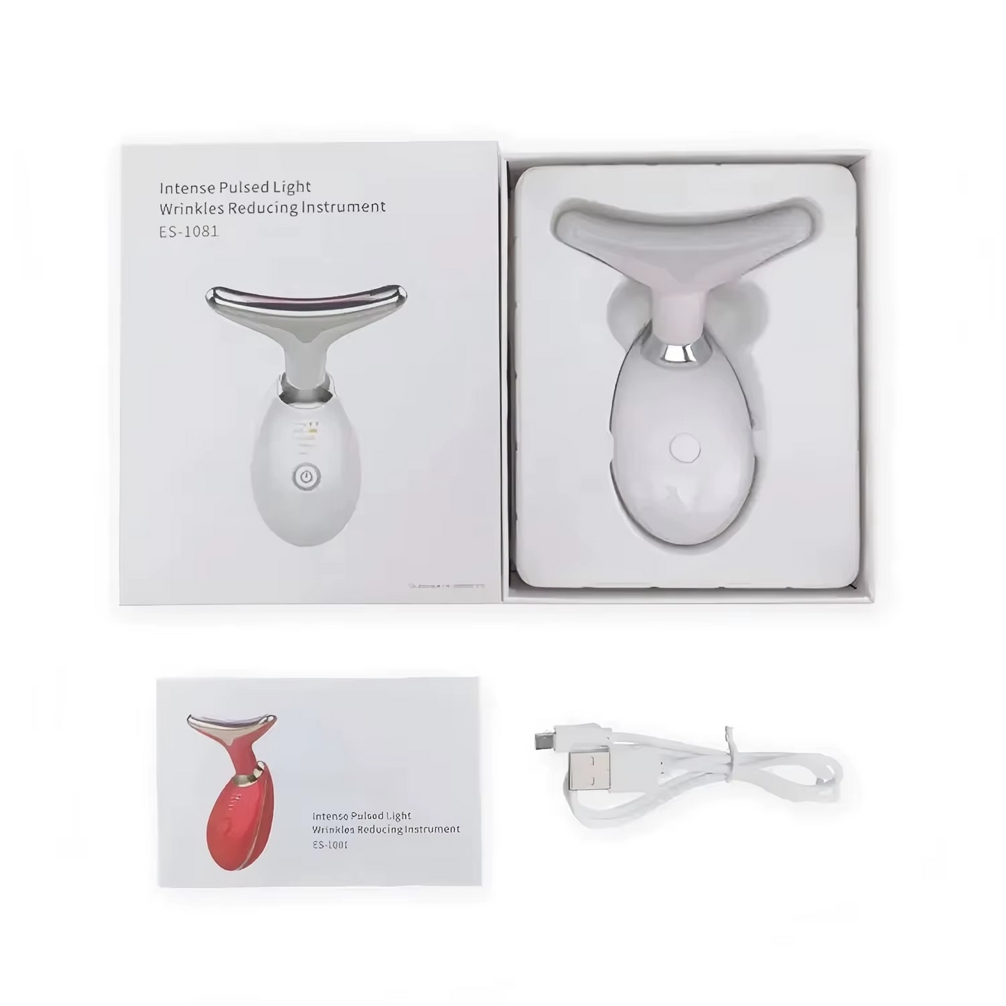 LED Face and Neck Lifting Massager