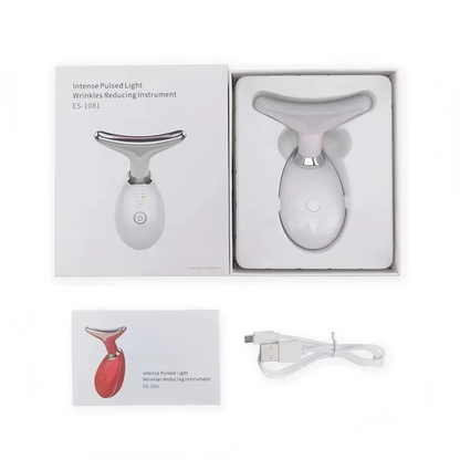LED Face and Neck Lifting Massager