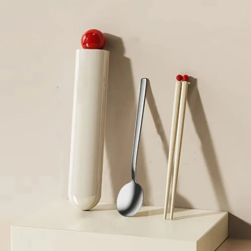Compact Travel Chopstick Utensil Kit