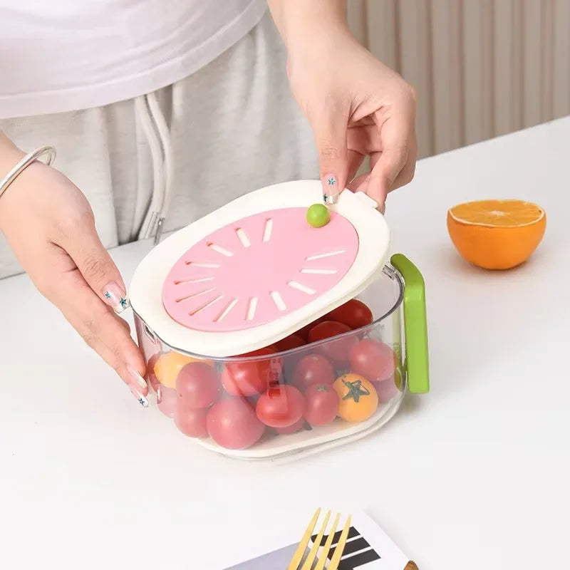 Easy Clean Fresh Fruit Strainer Basket
