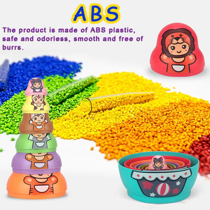 Fun Learning Stacking Russian Dolls