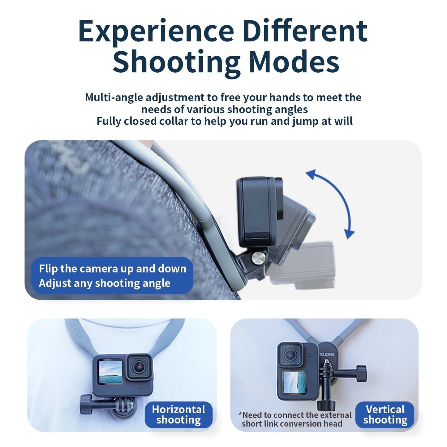Flexible Magnetic Action Camera Mount Accessory
