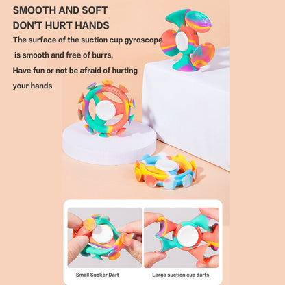 Relaxing Silicone Fidget Spinner Toy