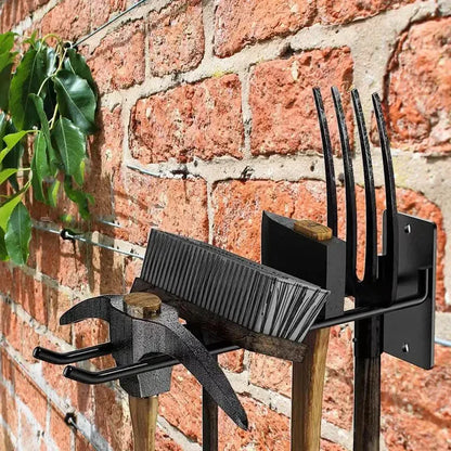 Durable Steel Wall Bracket for Garage Tools Organizer