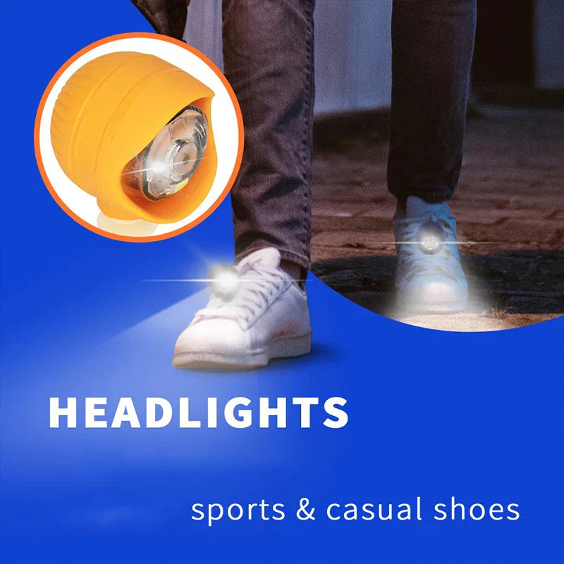 Clip-On LED Shoe Light for Night Walking