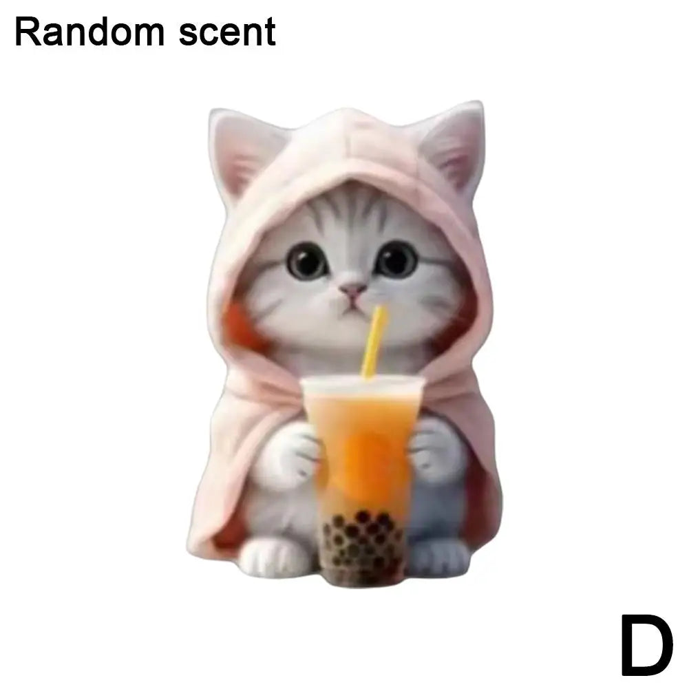 Fun Cat Car Air Freshener Clip