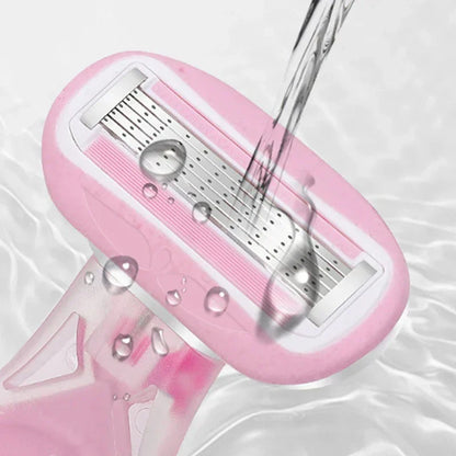 Travel Pink Lady Safety Razor Kit