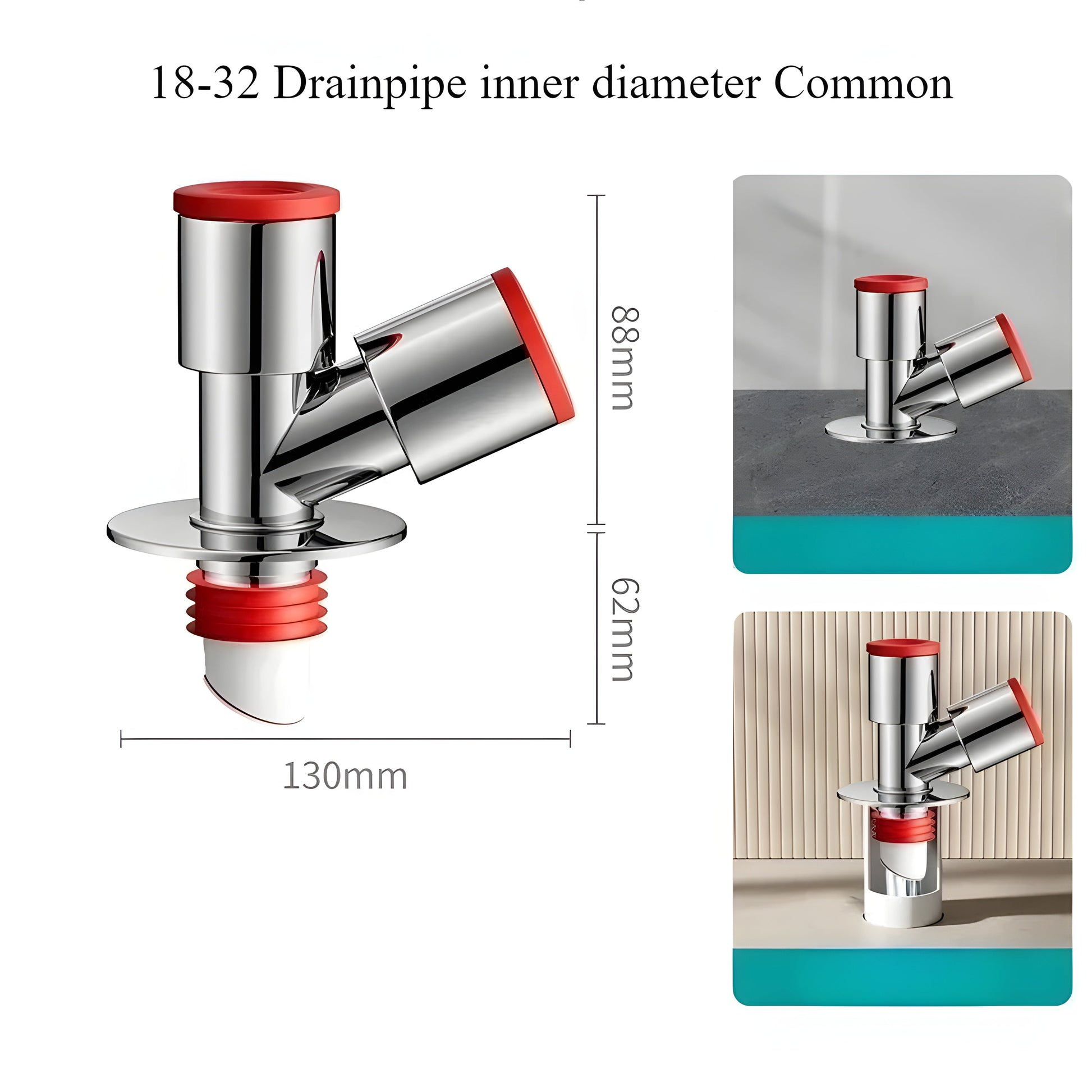 FreshGuard Odor-Free Washer Drain Hose Connector - Yeezlab