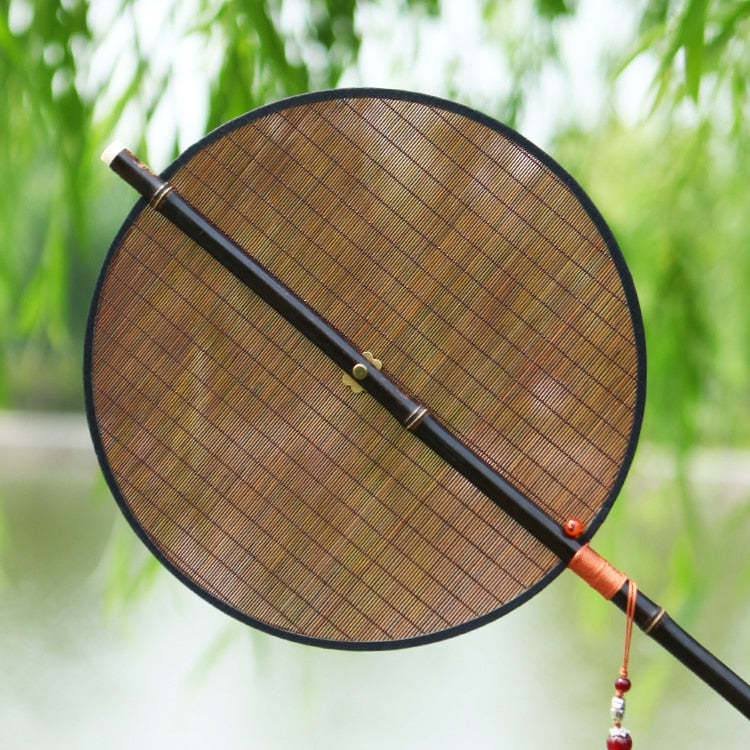 Portable Natural Bamboo Folding Fan