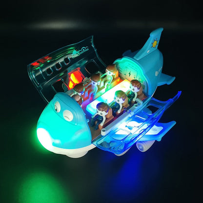 Fun Kids Musical Airbus Toy Plane