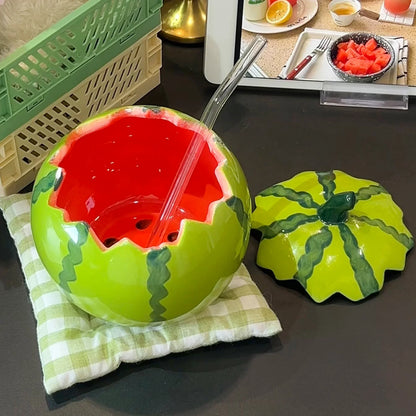 Fresh Fruit Watermelon Ceramic Mug