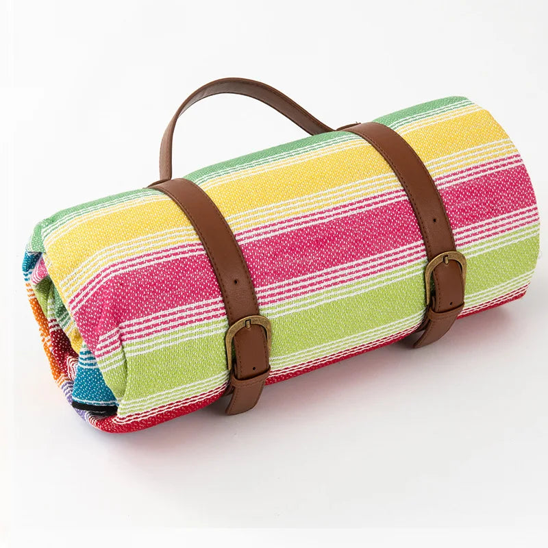 Waterproof Compact Outdoor Blanket with Handle Strap