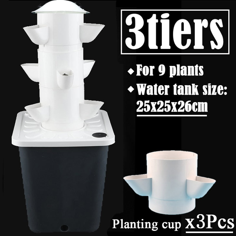 Indoor Smart Vertical Hydroponic Gardening System