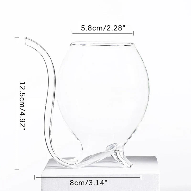 Luxury Curved Designer Cocktail Glass