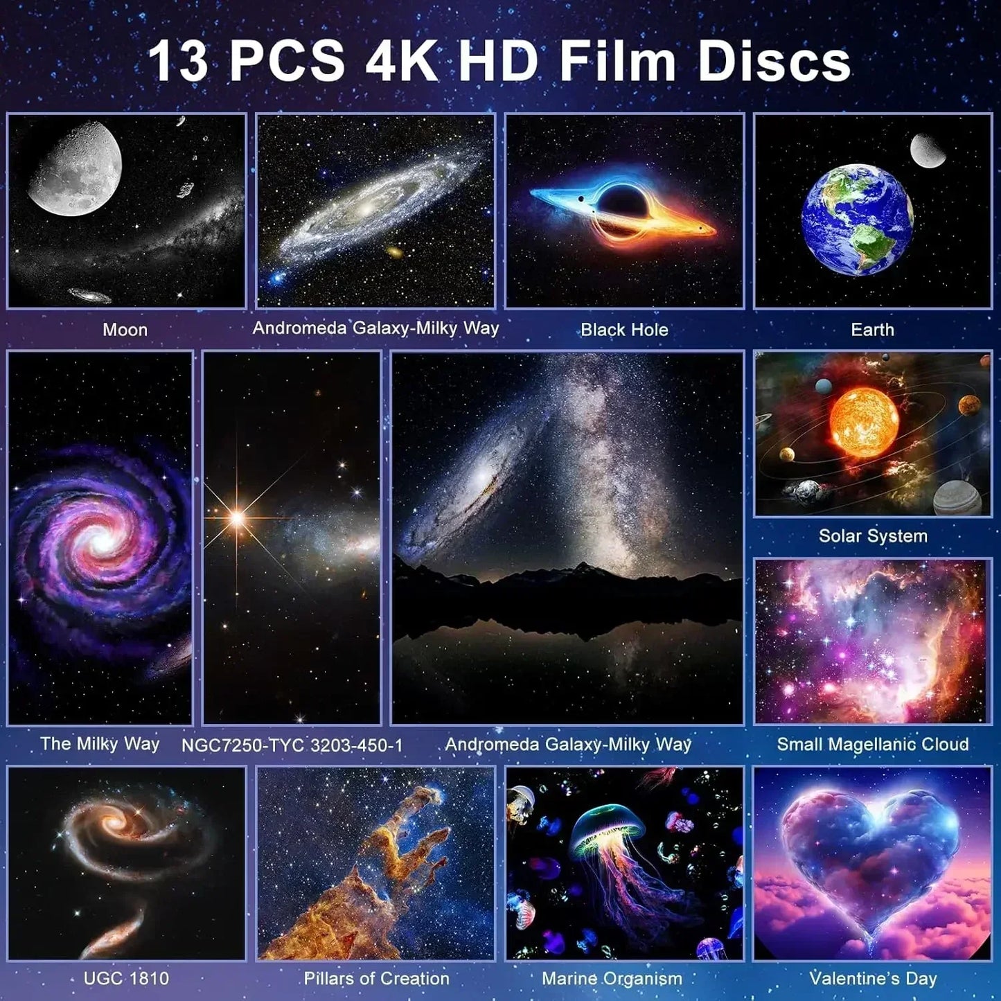 Ultra HD Home Cinema LED Projector