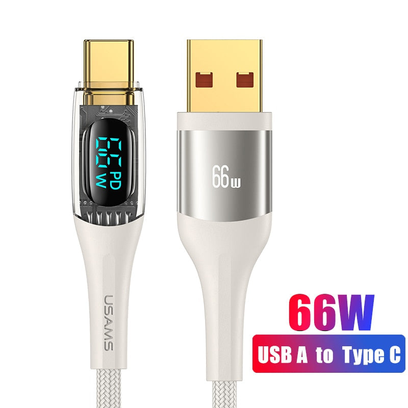 Quick Charge LED Fast Charging USB Cable
