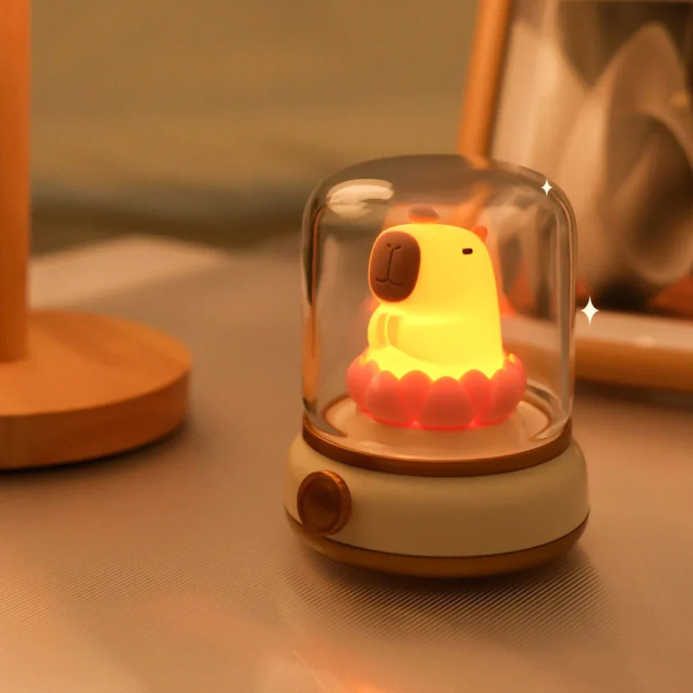 Vintage Style LED Nightlight Warm USB Lamp