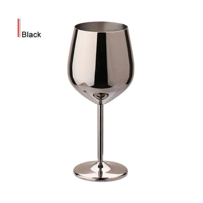 Luxury Metal Wine Glass