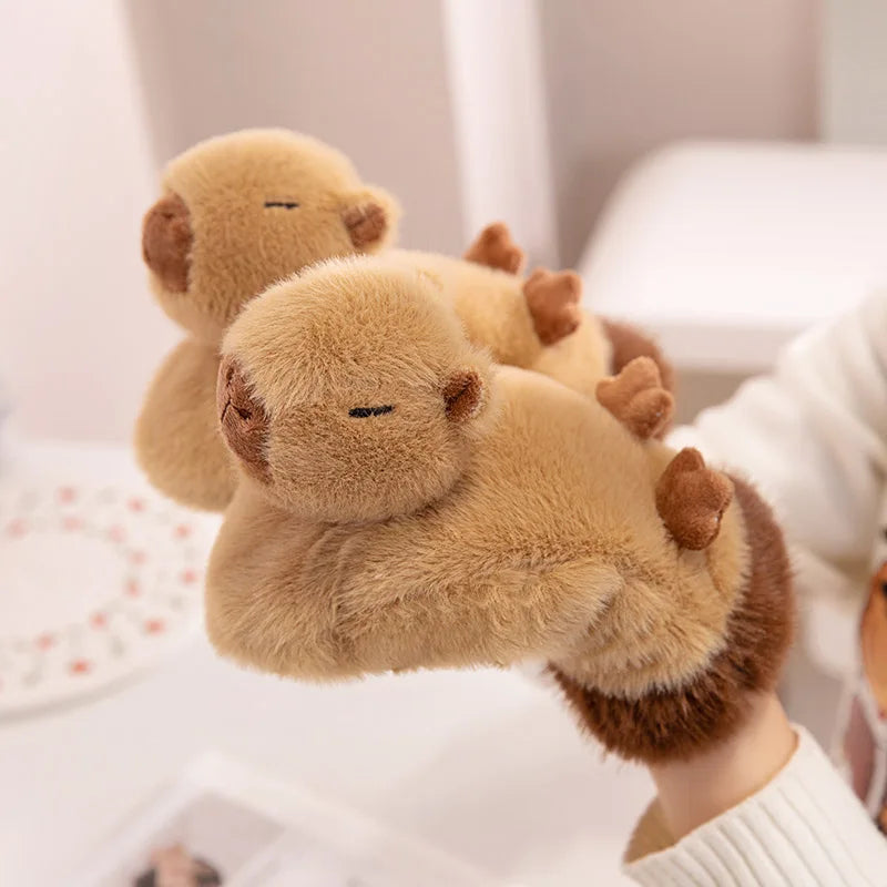Cozy Plush Kid's Fun Animal Gloves