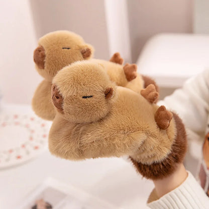 Cozy Plush Kid's Fun Animal Gloves