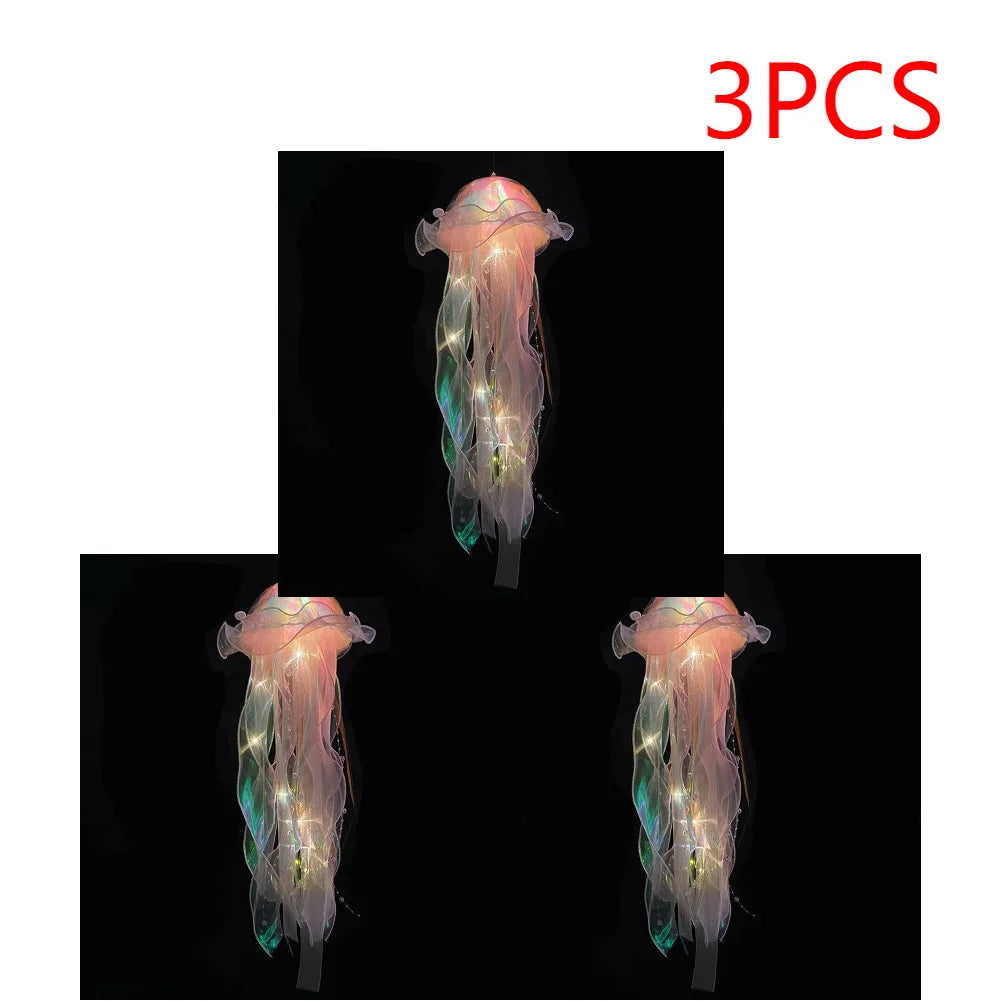 Beautiful Ocean Jellyfish Table Lamp