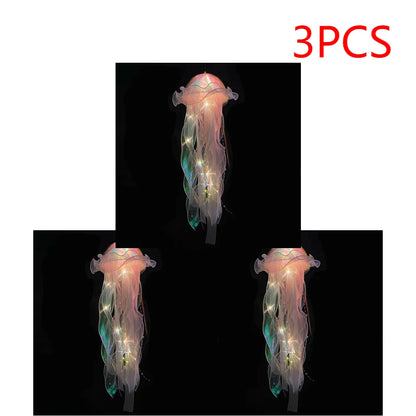 Beautiful Ocean Jellyfish Table Lamp