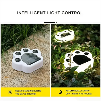 Bright Paw Solar Powered Garden Lights