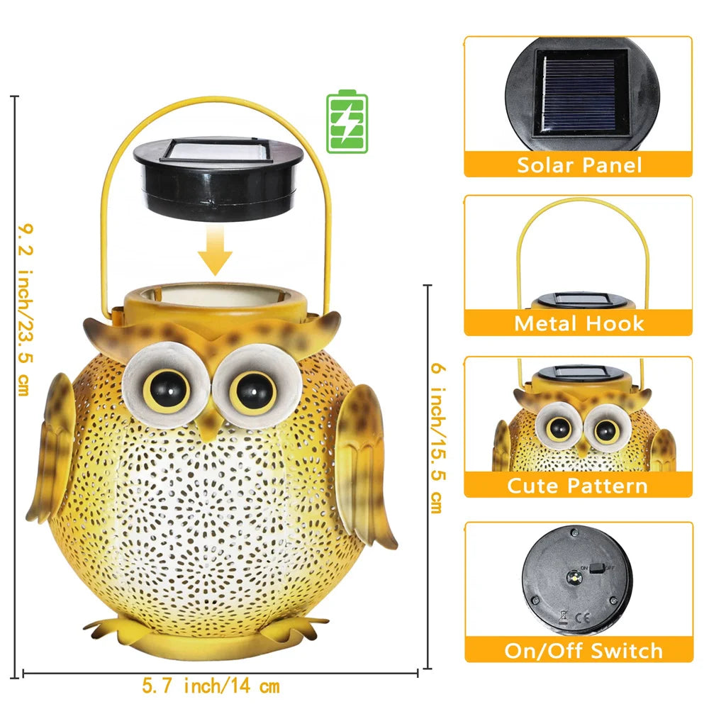 Outdoor Solar Animal Lamp | Waterproof Garden Light