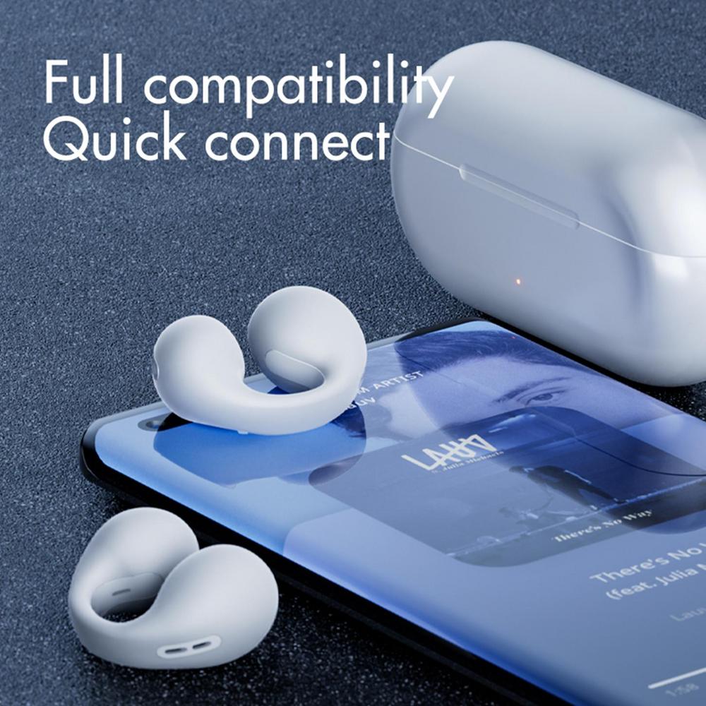 Sleek Wireless Bone Conduction Earbuds