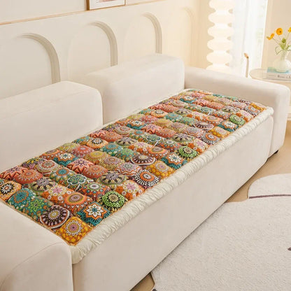 Colorful Boho Chic Sofa Cushion Cover