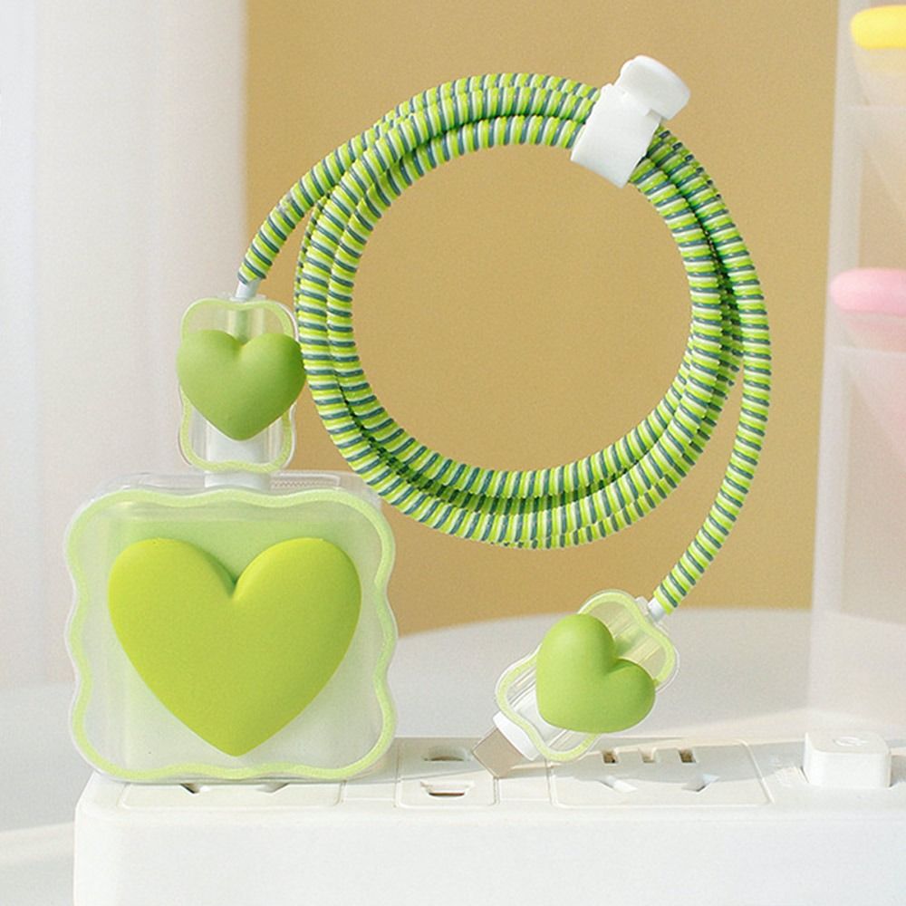 Clear Phone Charging Cable Cover Protector