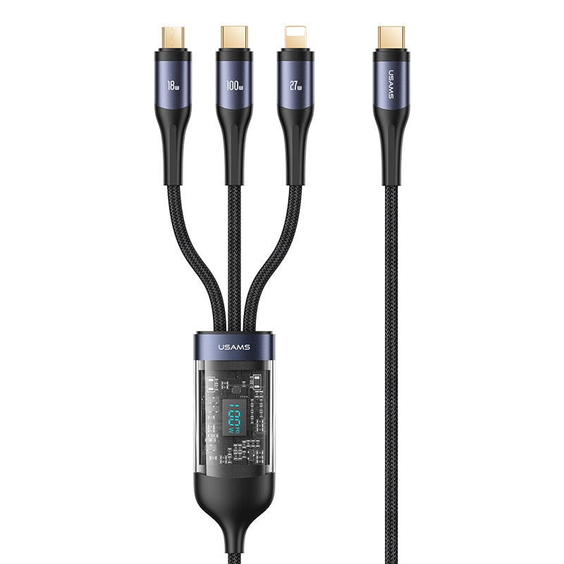 Fast 3in1 USB Charging Data Cable