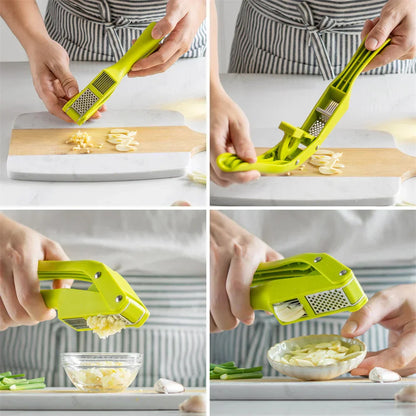 Easy Garlic Press Slicer Kitchen Tool