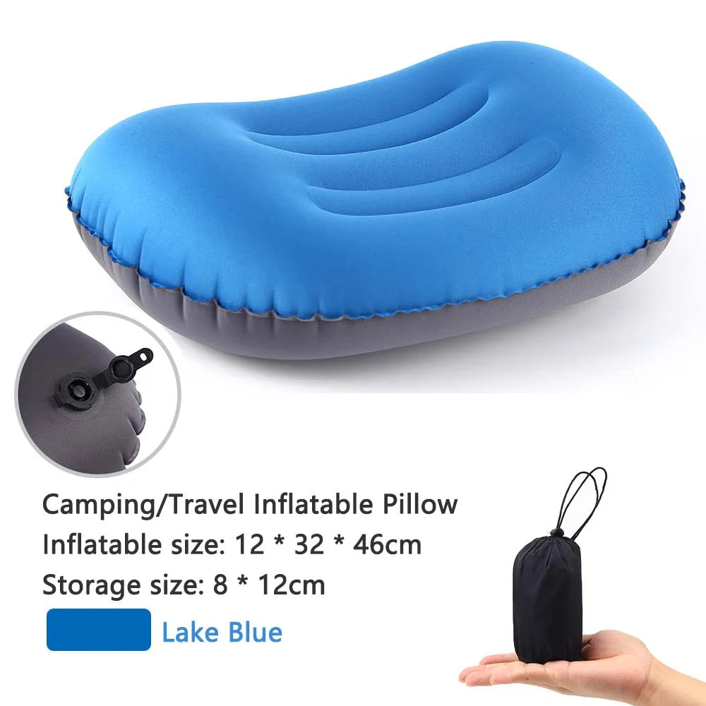 Portable Inflatable Camping Pillow