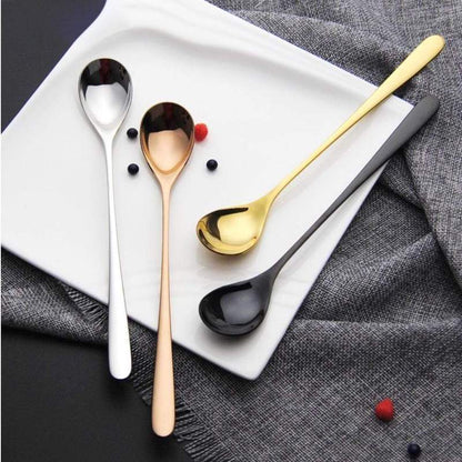 Gold Plated Dessert Spoon