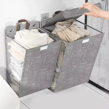 Space-Saving Foldable Laundry Hamper - Yeezlab