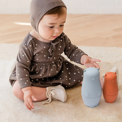 Colorful Silicone Nesting Dolls