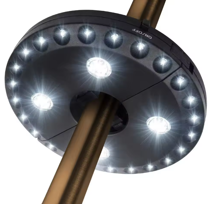 Bright Outdoor Umbrella LED Light with 3 Settings - Yeezlab
