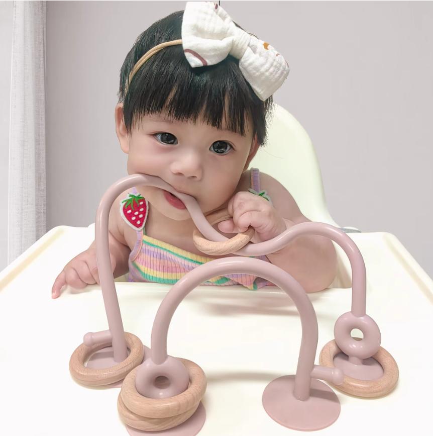 Natural Teething Toy for Sore Gums Relief