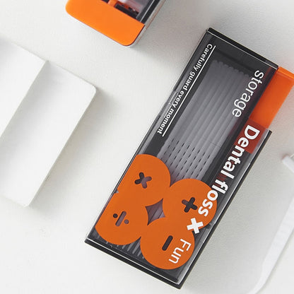 Easy Use Dental Floss Pick Dispenser Box