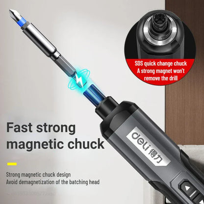 Compact Portable Power Drill Driver Kit