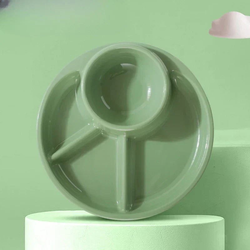 Healthy Sectioned Food Portion Control Plate