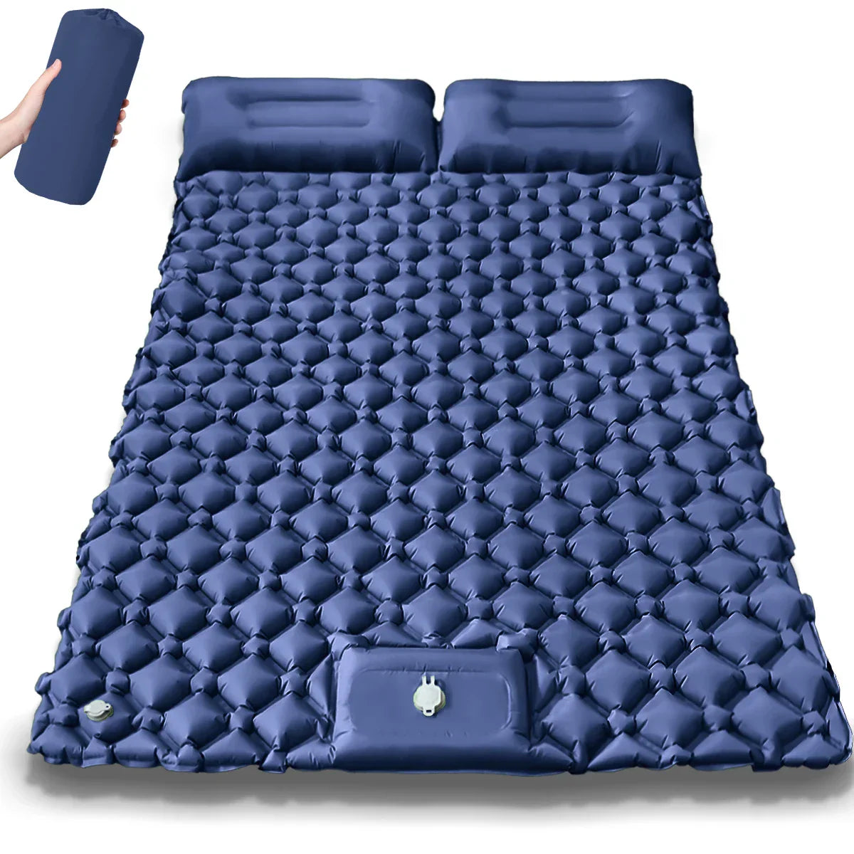Comfortable Large Inflatable Camp Air Mattress - Yeezlab